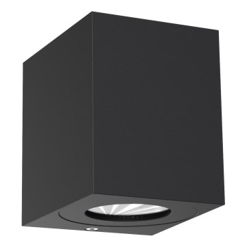 Nordlux - LED āra sienas gaismeklis CANTO 2xLED/6W/230V IP44 melns
