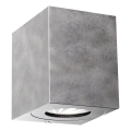 Nordlux - LED āra sienas gaismeklis CANTO 2xLED/6W/230V IP44 sudraba