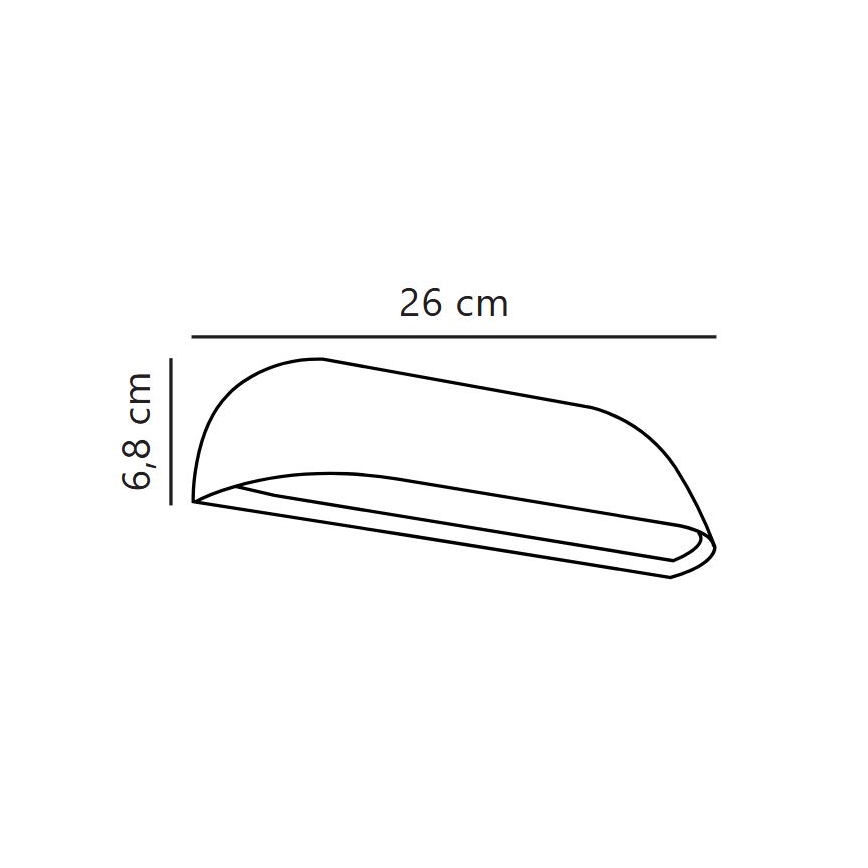 Nordlux - LED āra sienas gaismeklis FRONT LED/9,5W/230V IP44