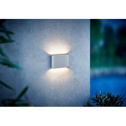 Nordlux - LED āra sienas gaismeklis KINVER LED/8,5W/230V IP54 balts