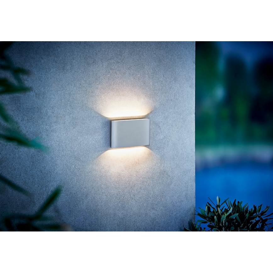 Nordlux - LED āra sienas gaismeklis KINVER LED/8,5W/230V IP54 balts