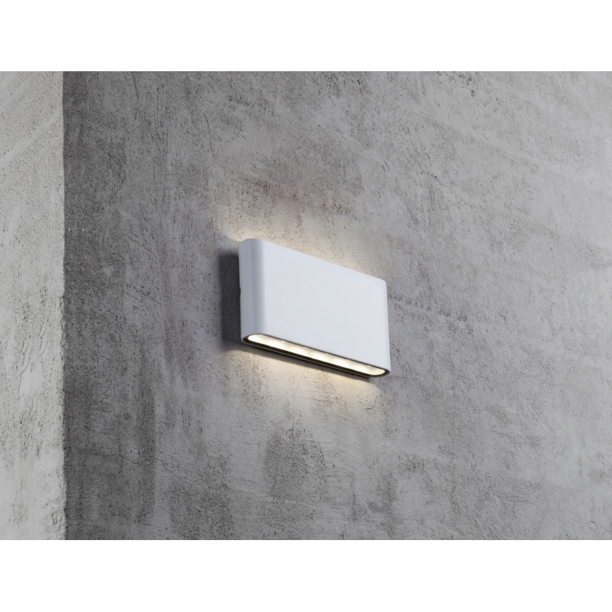 Nordlux - LED āra sienas gaismeklis KINVER LED/8,5W/230V IP54 balts