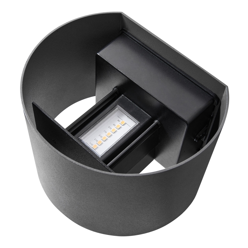 Nordlux - LED āra sienas gaismeklis MILDA LED/4,9W/230V IP44 antracīts