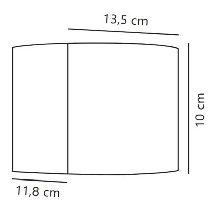 Nordlux - LED āra sienas gaismeklis MILDA LED/4,9W/230V IP44 antracīts