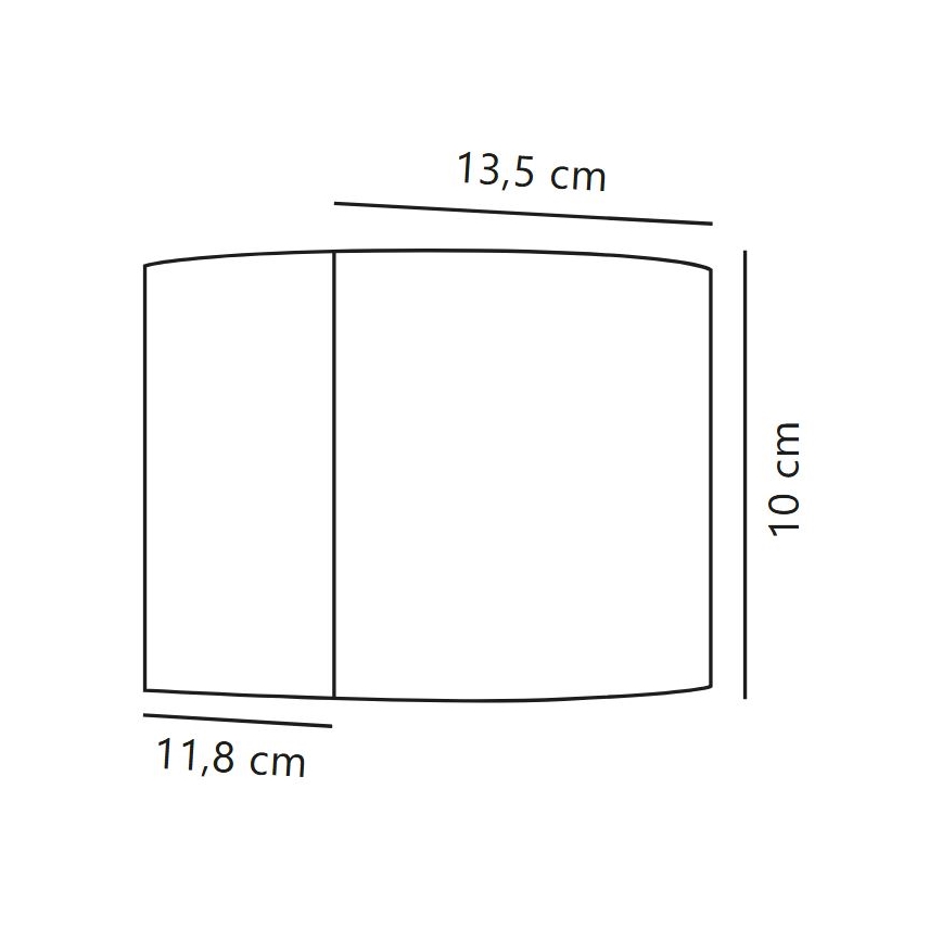 Nordlux - LED āra sienas gaismeklis MILDA LED/4,9W/230V IP44 antracīts