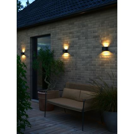 Nordlux - LED āra sienas gaismeklis MILDA LED/4,9W/230V IP44 melns