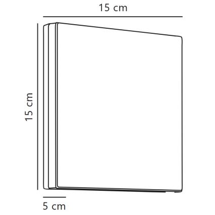 Nordlux - LED Āra sienas lampa ARTEGO LED/7,2W/230V 3000K IP54