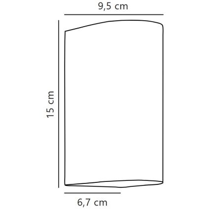 Nordlux - LED Āra sienas lampa ASBOL LED/13,3W/230V 3000K IP44