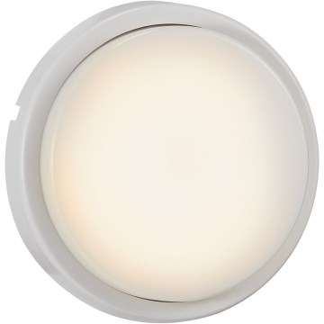 Nordlux - LED Āra sienas lampa CUBA LED/6,5W/230V IP54 d. 17,5 cm balta
