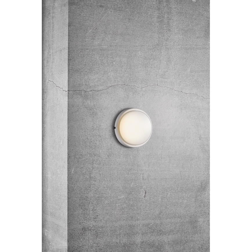 Nordlux - LED Āra sienas lampa CUBA LED/6,5W/230V IP54 d. 17,5 cm balta