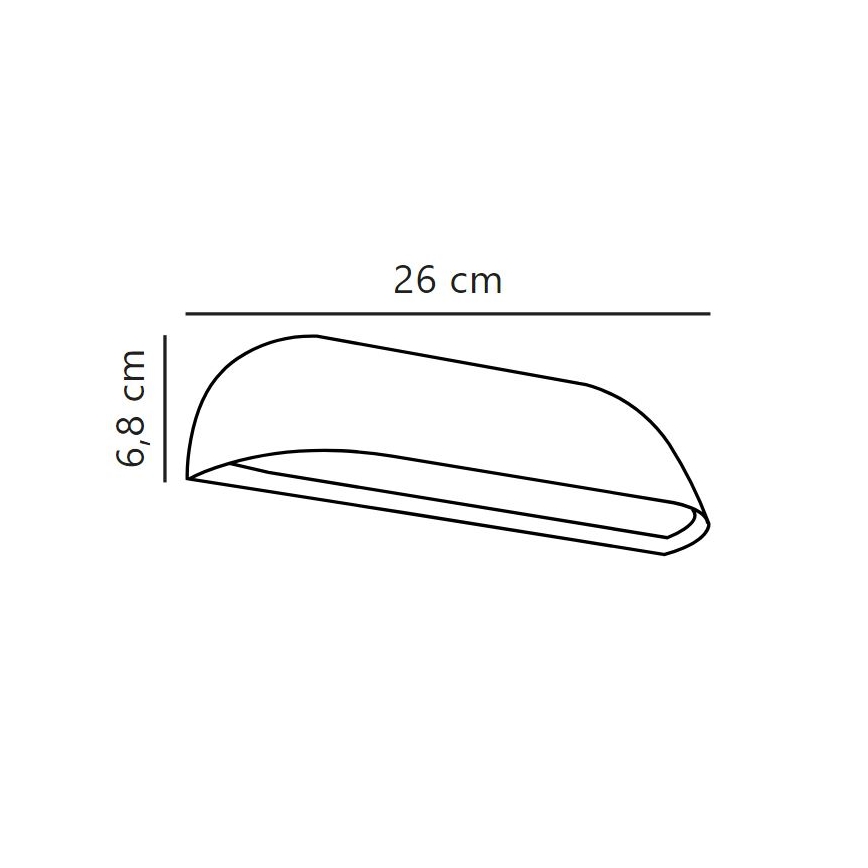 Nordlux - LED Āra sienas lampa FRONT LED/9,5W/230V IP44