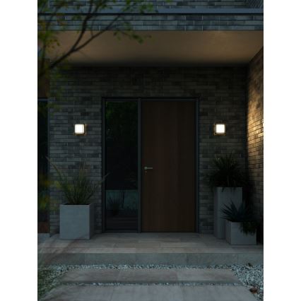 Nordlux - LED Āra sienas lampa OLIVER LED/9W/230V IP54 17,5x17,5 cm