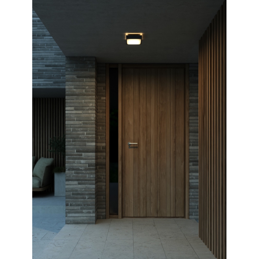 Nordlux - LED Āra sienas lampa OLIVER LED/9W/230V IP54 17,5x17,5 cm