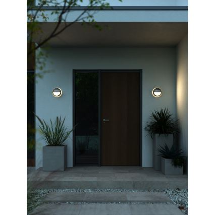 Nordlux - LED Āra sienas lampa OLIVER LED/9W/230V IP54 d. 19,5 cm