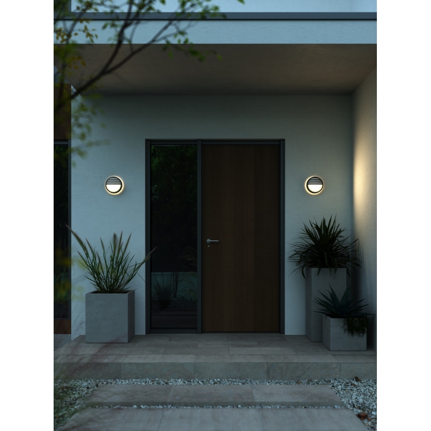 Nordlux - LED Āra sienas lampa OLIVER LED/9W/230V IP54 d. 19,5 cm