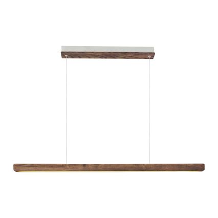 Nordlux - LED regulējama piekaramā lampa uz troses ILGAS LED/47W/230V 3000K brūna/osis