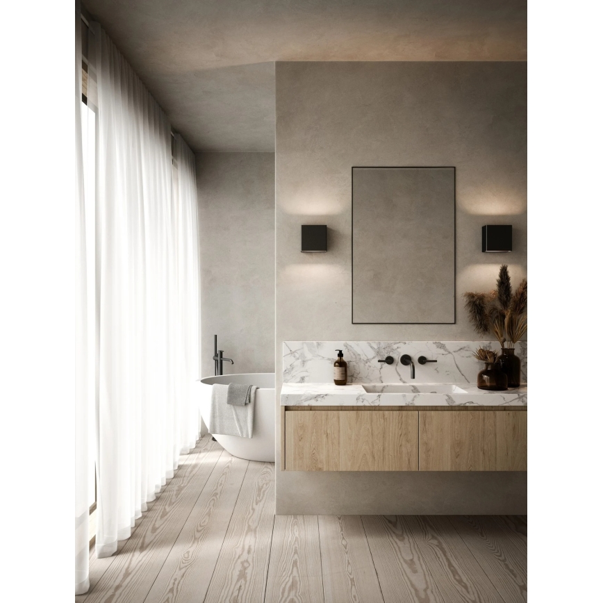 Nordlux - LED regulējams āra sienas gaismeklis TURN LED/13,8W/230V IP54 melns