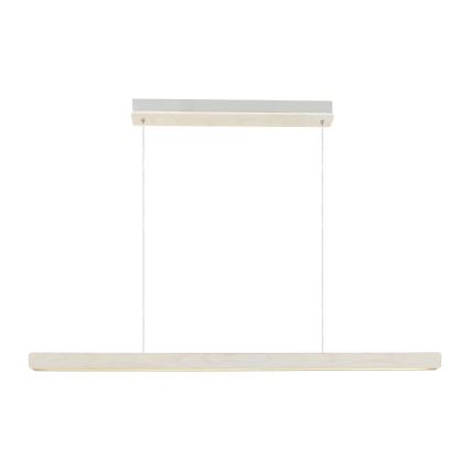 Nordlux - LED aptumšojams lustrs uz troses ILGAS LED/47W/230V 3000K balts/jasan 115 cm