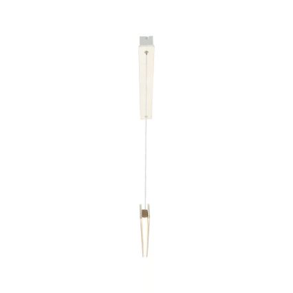 Nordlux - LED aptumšojams lustrs uz troses ILGAS LED/47W/230V 3000K balts/jasan 115 cm