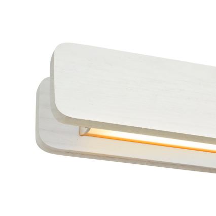 Nordlux - LED aptumšojams lustrs uz troses ILGAS LED/47W/230V 3000K balts/jasan 115 cm