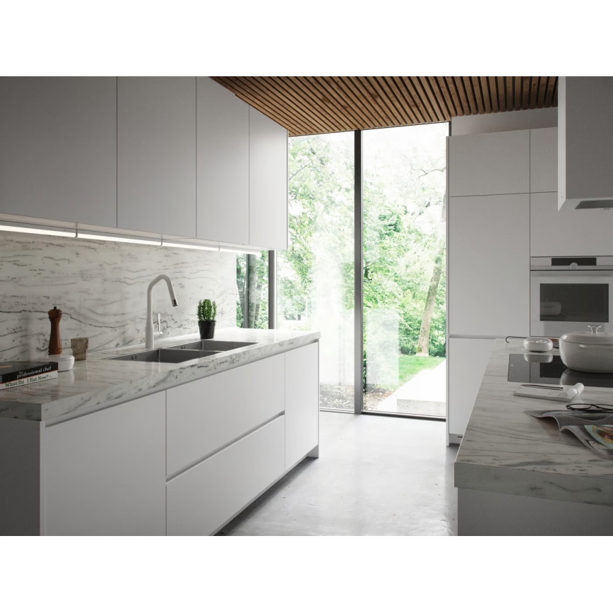 Nordlux - dimējams LED apgaismojums zem skapjiem LATONA LED/11W/230V 3000/4000K 91,2 cm