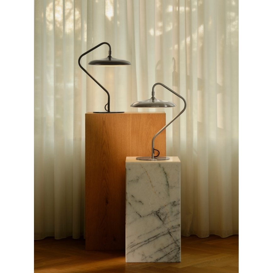 Nordlux - LED galda lampa ARTIST LED/15W/230V melna