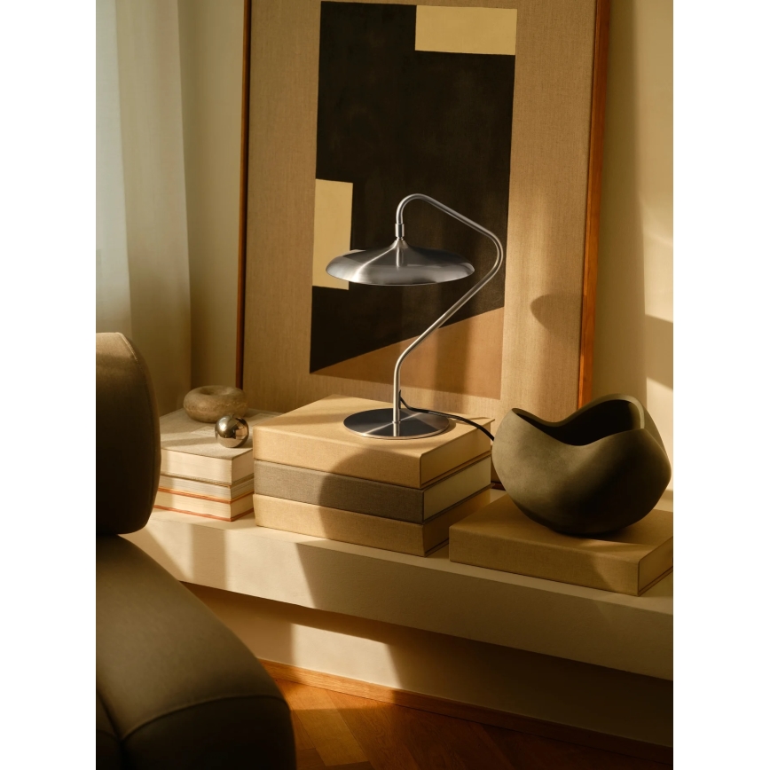 Nordlux - LED galda lampa ARTIST LED/15W/230V no nerūsējošā tērauda