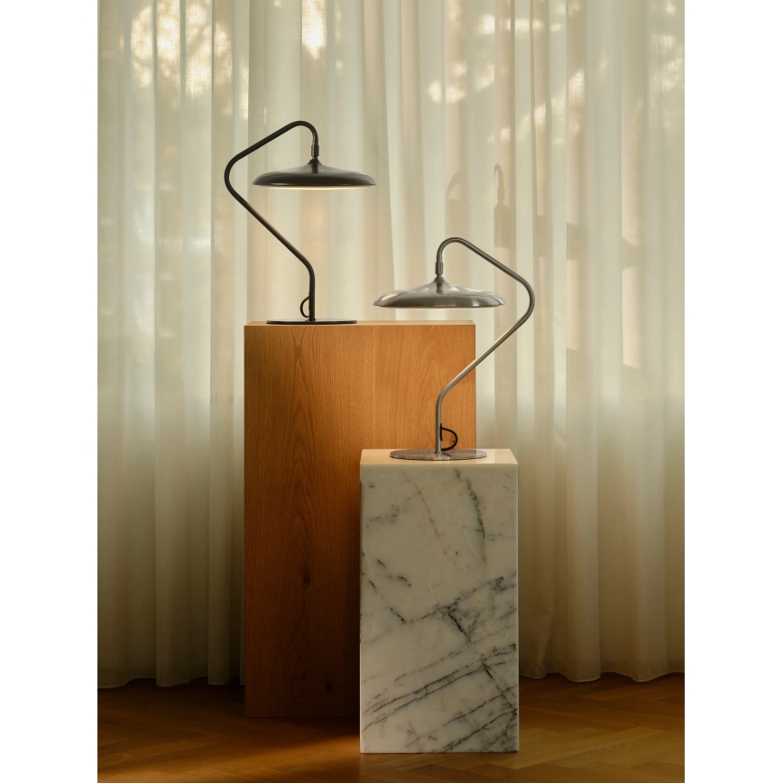 Nordlux - LED galda lampa ARTIST LED/15W/230V no nerūsējošā tērauda