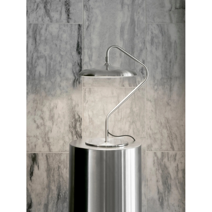 Nordlux - LED galda lampa ARTIST LED/15W/230V no nerūsējošā tērauda