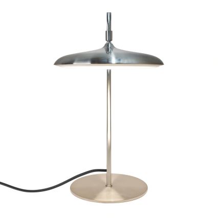 Nordlux - LED galda lampa ARTIST LED/15W/230V no nerūsējošā tērauda