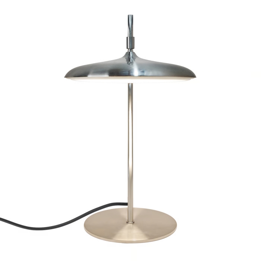 Nordlux - LED galda lampa ARTIST LED/15W/230V no nerūsējošā tērauda