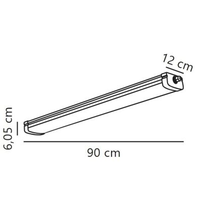 Nordlux - LED Lielas slodzes lampa BURBANK LED/31W/230V 4000K IP65