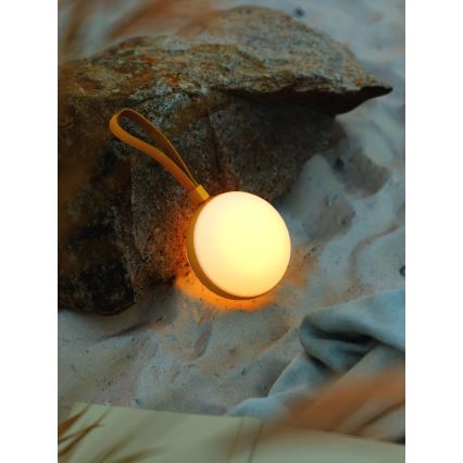 Nordlux - LED Pārnēsājama uzlādējama lampa LED/1W/3,7V IP54 dzeltena
