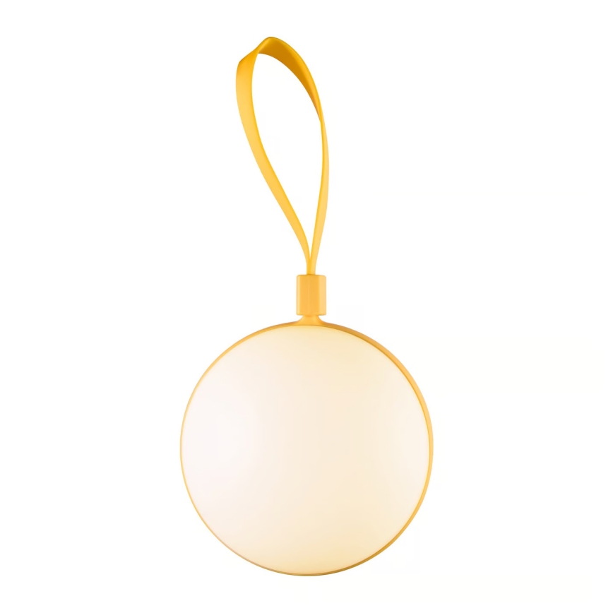 Nordlux - LED Pārnēsājama uzlādējama lampa LED/1W/3,7V IP54 dzeltena