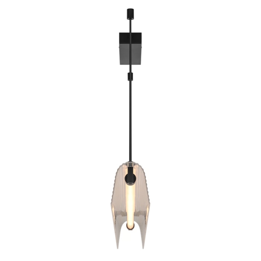 Nordlux - dimmējama LED lustra uz kabeļa ALIANI LED/20W/230V 3000K 100 cm melna/caurspīdīga