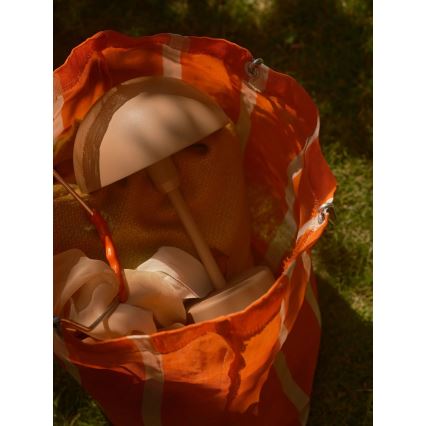 Nordlux - LED regulējama uzlādējama āra galda lampa ELLEN LED/2,8W/3,7V 2200 mAh IP44 brūna