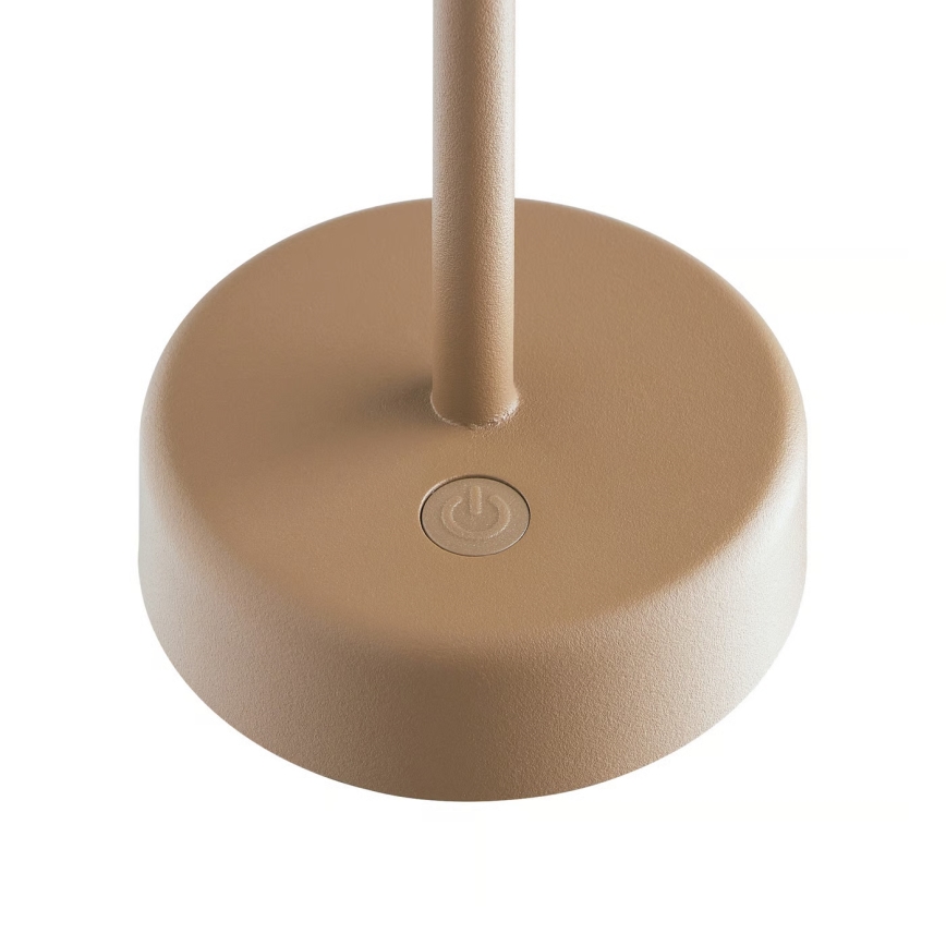 Nordlux - LED regulējama uzlādējama āra galda lampa ELLEN LED/2,8W/3,7V 2200 mAh IP44 brūna