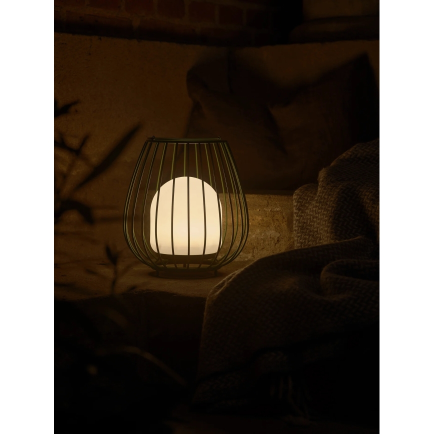 Nordlux - pārnēsājams LED āra gaismeklis ar regulējamu spilgtumu JIM TO-GO LED/3W/3,7V IP54 5000 mAh zaļš