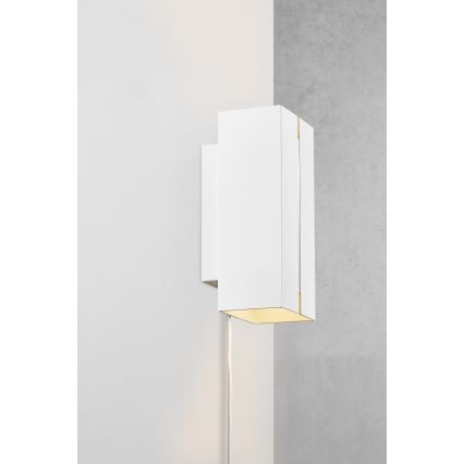 Nordlux - LED Regulējams sienas gaismeklis CURTIZ 2xLED/4,5W/230V balts