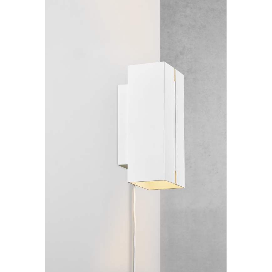 Nordlux - LED Regulējams sienas gaismeklis CURTIZ 2xLED/4,5W/230V balts