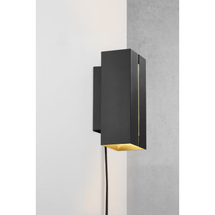 Nordlux - LED regulējams sienas gaismeklis CURTIZ 2xLED/4,5W/230V melns