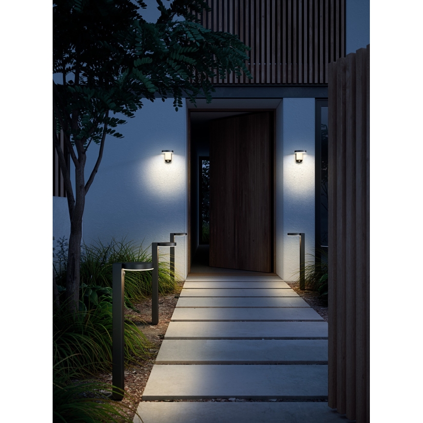Nordlux - LED Saules enerģijas lampa ar sensoru RICA LED/5W/3,7V IP44
