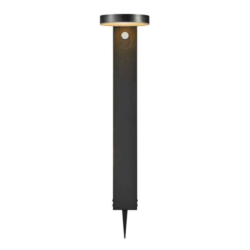Nordlux - LED Saules enerģijas lampa ar sensoru RICA LED/5W/3,7V IP44