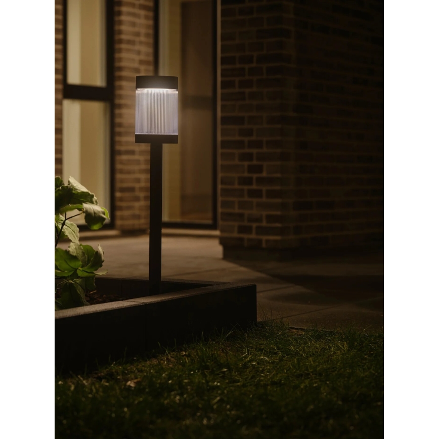 Nordlux - LED Saules enerģijas lampa COUPAR LED/3,2W/5V 3000K IP44 melna