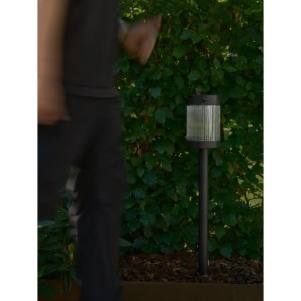 Nordlux - LED Saules enerģijas lampa COUPAR LED/3,2W/5V 3000K IP44 melna