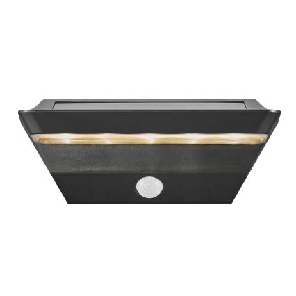 Nordlux - LED Saules enerģijas sienas lampa ar sensoru AGENA LED/5W/3,7V IP44 2200 mAh