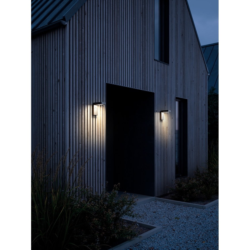 Nordlux - LED Saules enerģijas sienas lampa ar sensoru ALYA LED/5W/3,7V IP44