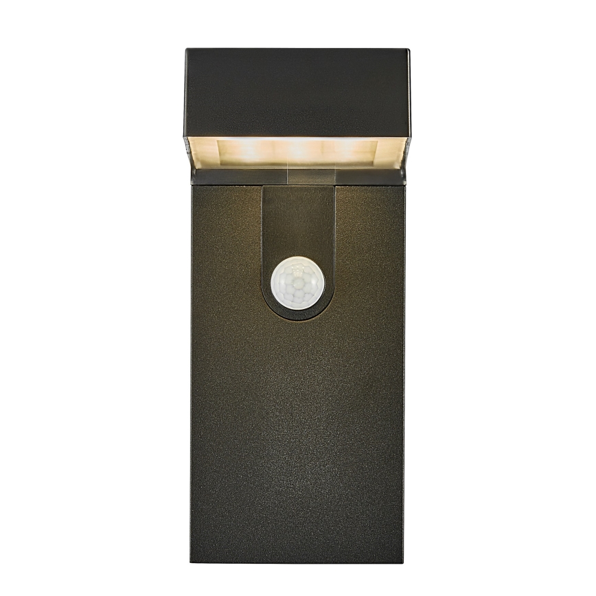 Nordlux - LED Saules enerģijas sienas lampa ar sensoru ALYA LED/5W/3,7V IP44
