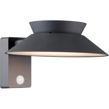 Nordlux - LED Saules enerģijas sienas lampa ar sensoru JUSTINA LED/5W/3,7V IP44