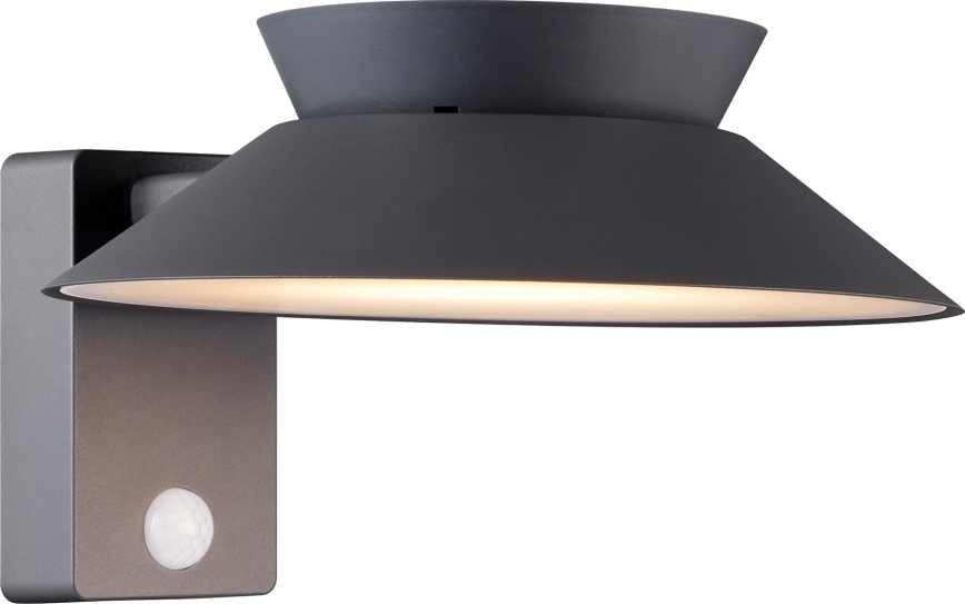 Nordlux - LED Saules enerģijas sienas lampa ar sensoru JUSTINA LED/5W/3,7V IP44